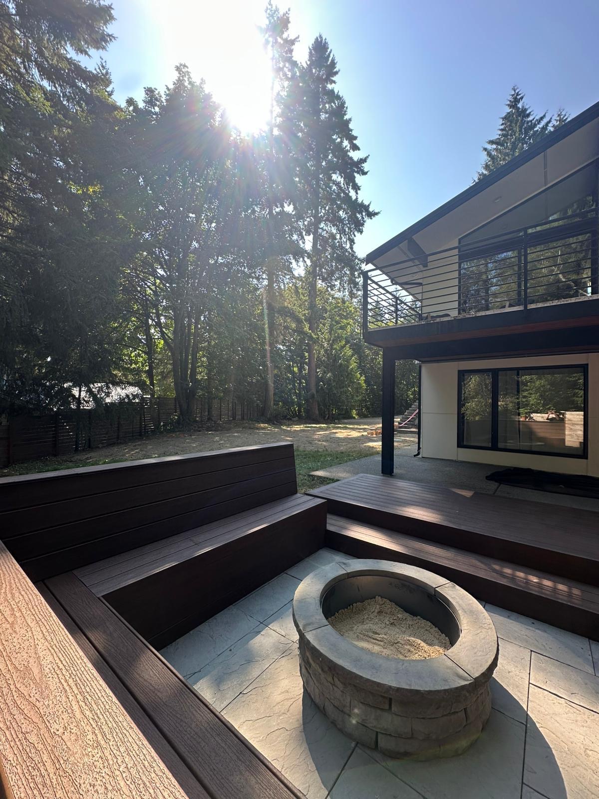 Exterior and deck construction